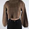 Turtleneck Crop Sweater