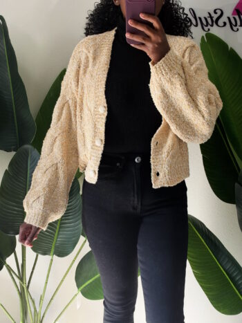Fatima Crop Cardigan Fatima Crop Cardigan