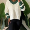Contrast Sweater