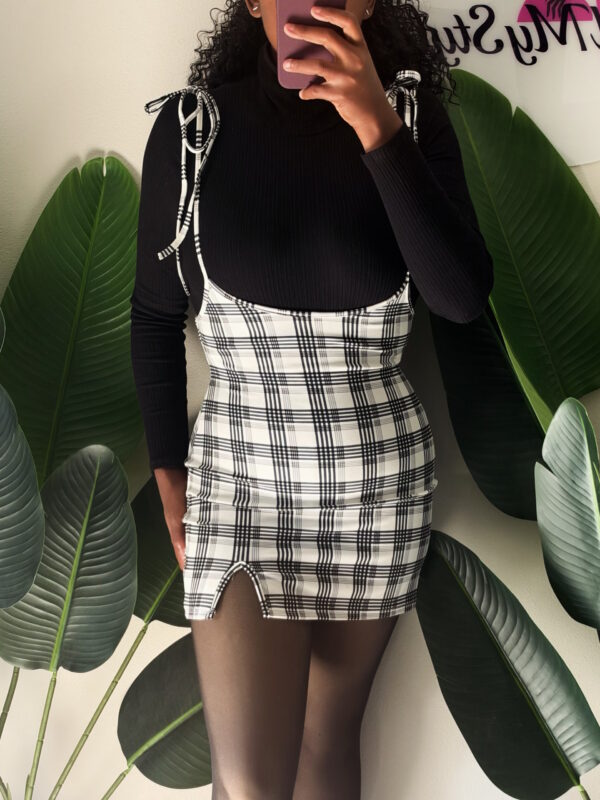 bsl_carousel_777E2BF2-3D0E-4764-A0CE-D87BAB0646F6 Sofie Plaid Tied Suspender Skirt