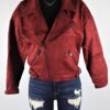 Suede Zip Up Jacket