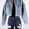 Cropped Denim Jacket