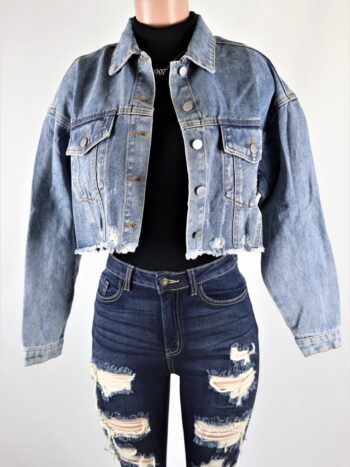 Cropped Denim Jacket