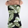 Palm Print Mini Dress