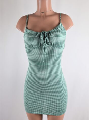 Green Gingham Dress