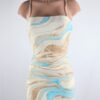 Marble Mesh Dress