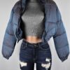 Galaxy Blue Puffer Jacket