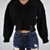 Sharkbite Distressed Sweater