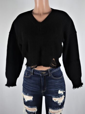 Sharkbite Distressed Sweater Sharkbite Distressed Sweater