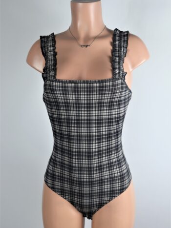 Ruffle Plaid Suit Ruffle Plaid Suit