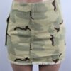 Camo Cargo Mini Skirt