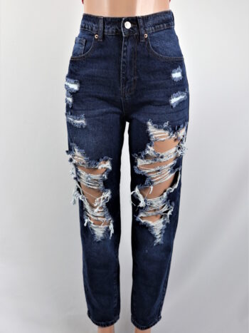 Distressed Mom Jeans Distressed Mom Jeans