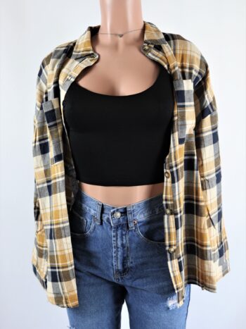 Plaid Flannel Top Plaid Flannel Top