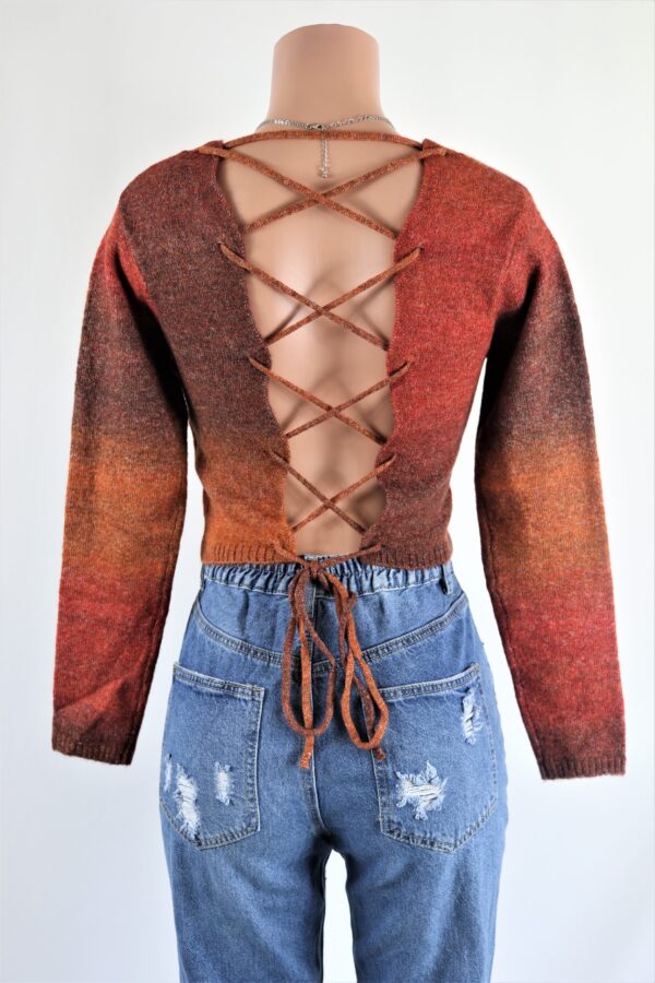 Spice Lace up Crop Top