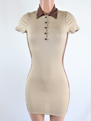 Color Block Knit Dress