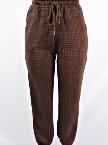 Waffle Drawstring Jogger