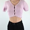Judy Crop Sweater Top
