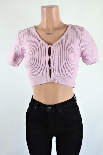 Judy Crop Sweater Top