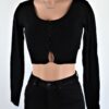 Mae Crop Sweater Top