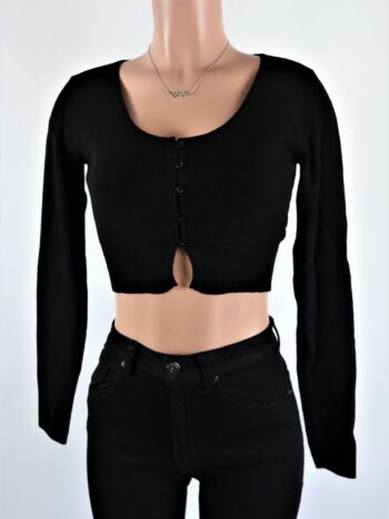 Mae Crop Sweater Top