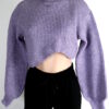 Asymmetrical Crop Sweater
