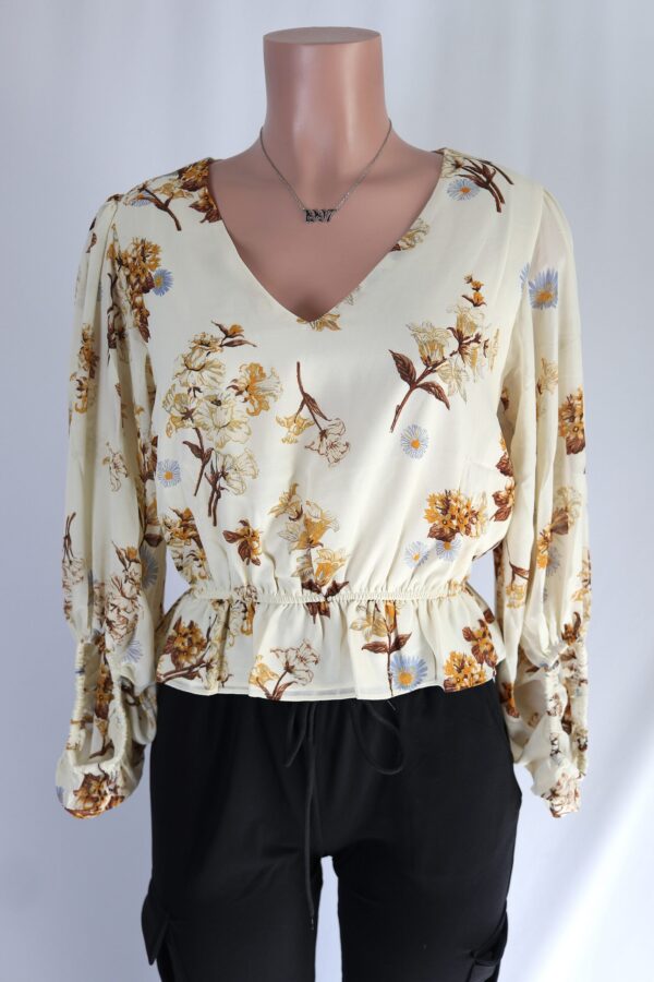 Drape Sleeve Blouse