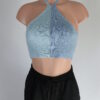 Two Tone Halter Top