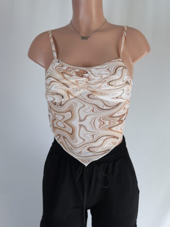 Marble Crop Top Marble Crop Top
