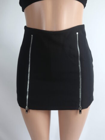 Double Zip Up Skort Double Zip Up Skort