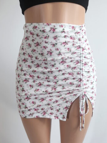 Ditsy Ruche Mini Skirt Ditsy Ruche Mini Skirt