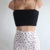 Ditsy Ruche Mini Skirt