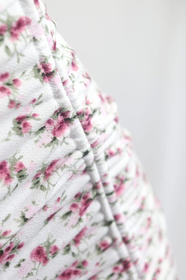 Ditsy Ruche Mini Skirt