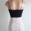 Ditsy Ruche Mini Skirt