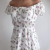 IMG_9577 Cutesy Off the Shoulder Ruffle Romper